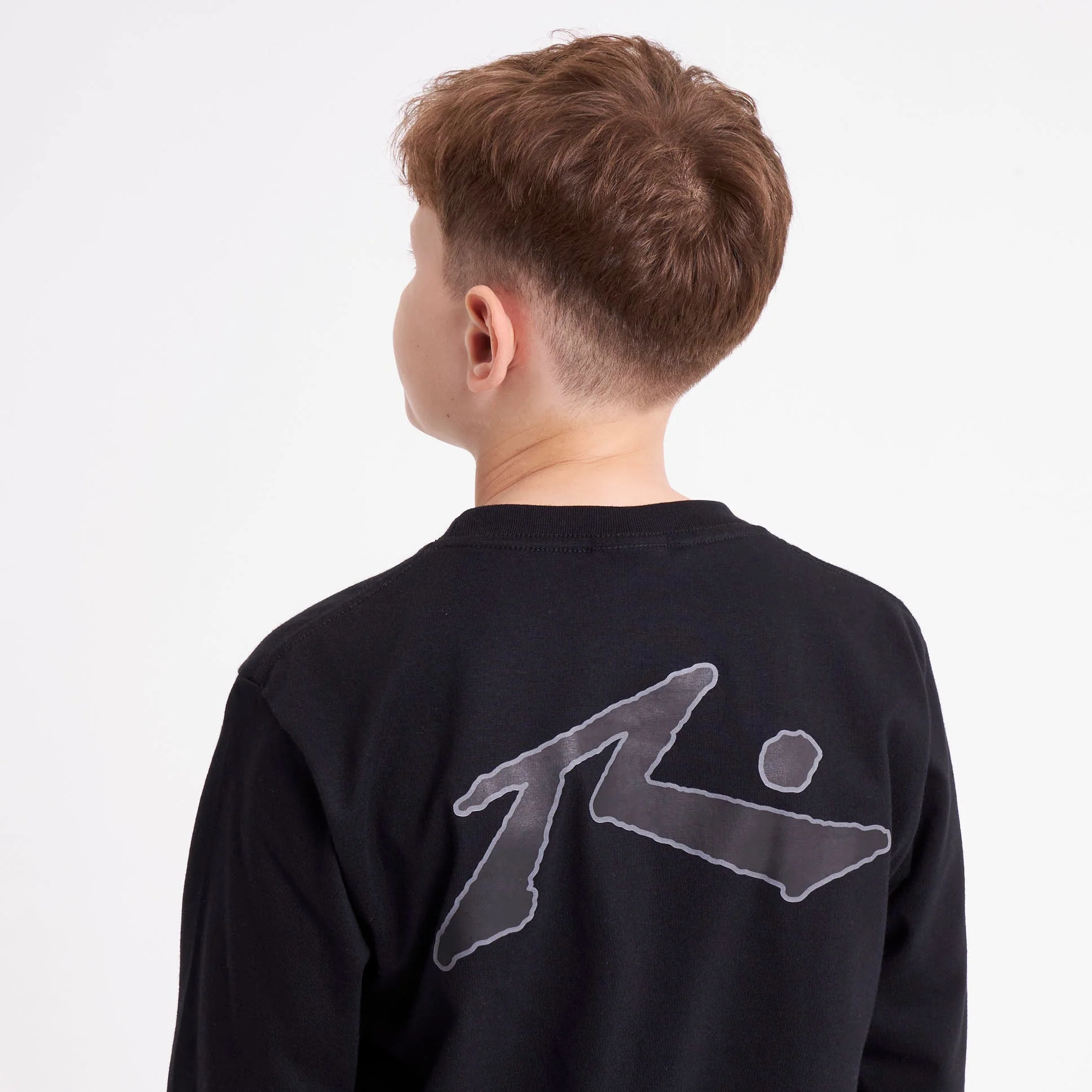 Remera Ml Rusty Competition 2.0 Ls Tee Jr Black/Black - Image 3