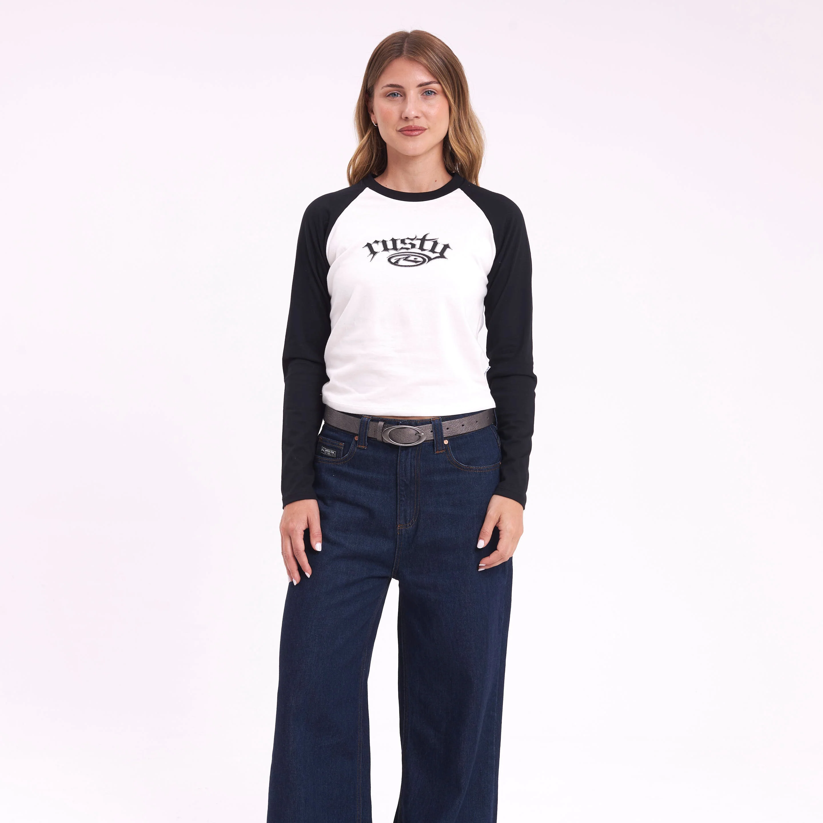 Remera Ml Rusty New Break Ls Fitted Tee Snow White - Image 4