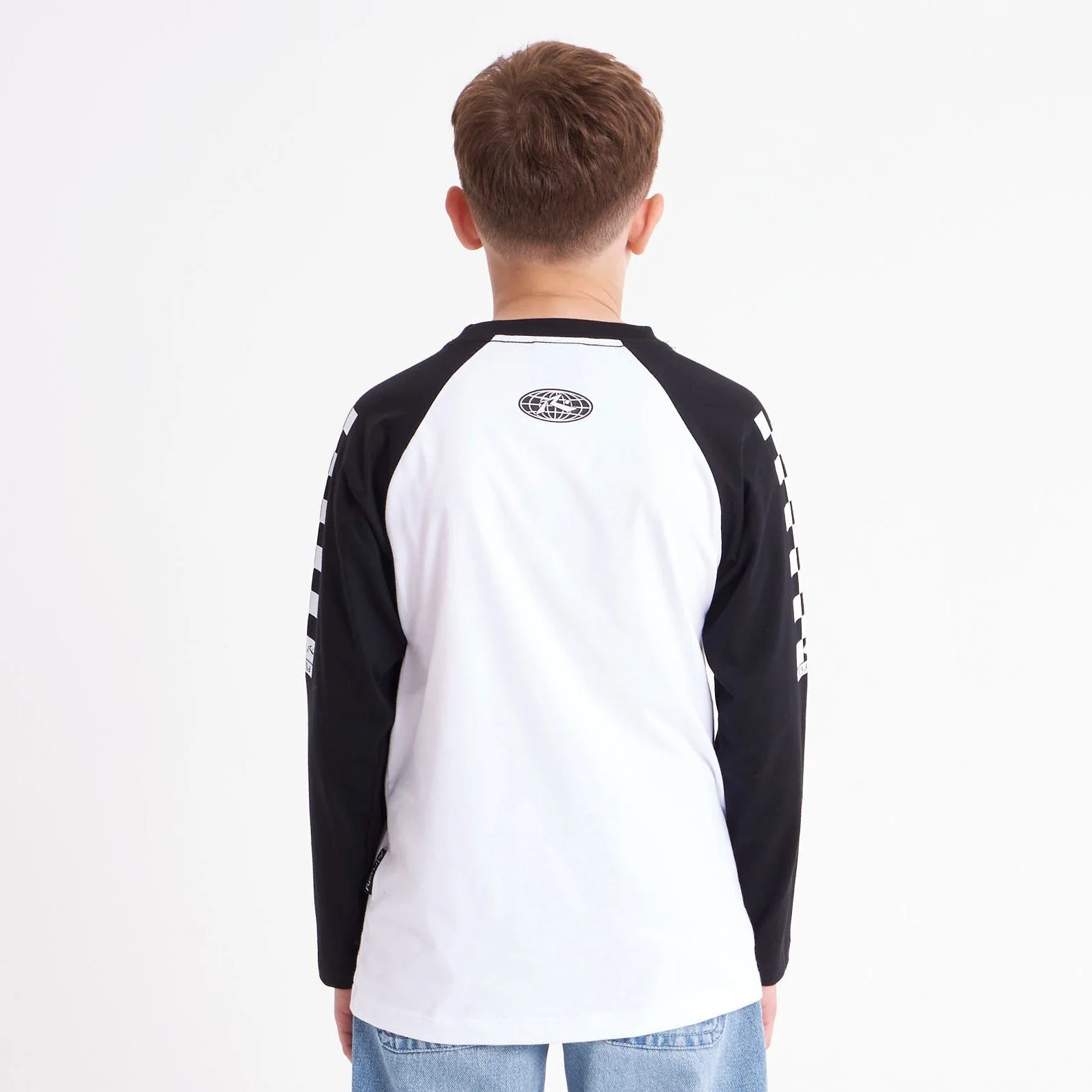 Remera Ml Rusty Tournament Ls Tee Jr White/Black - Image 4