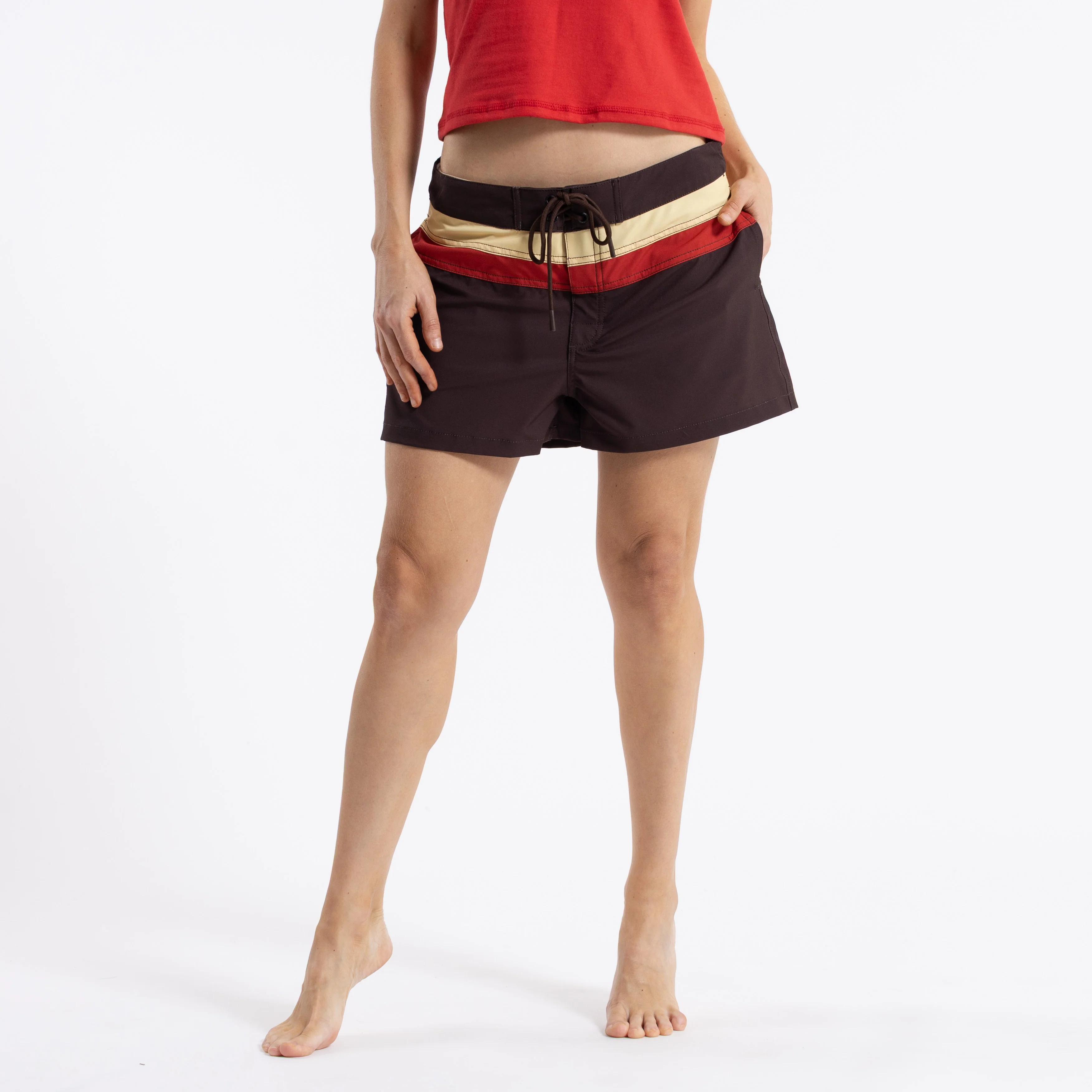 Short Rusty Onya Sonya Archival Boardshort Pinecone