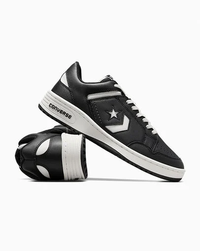 Zapatillas Converse Weapon Ox Black/Black/White - Image 4